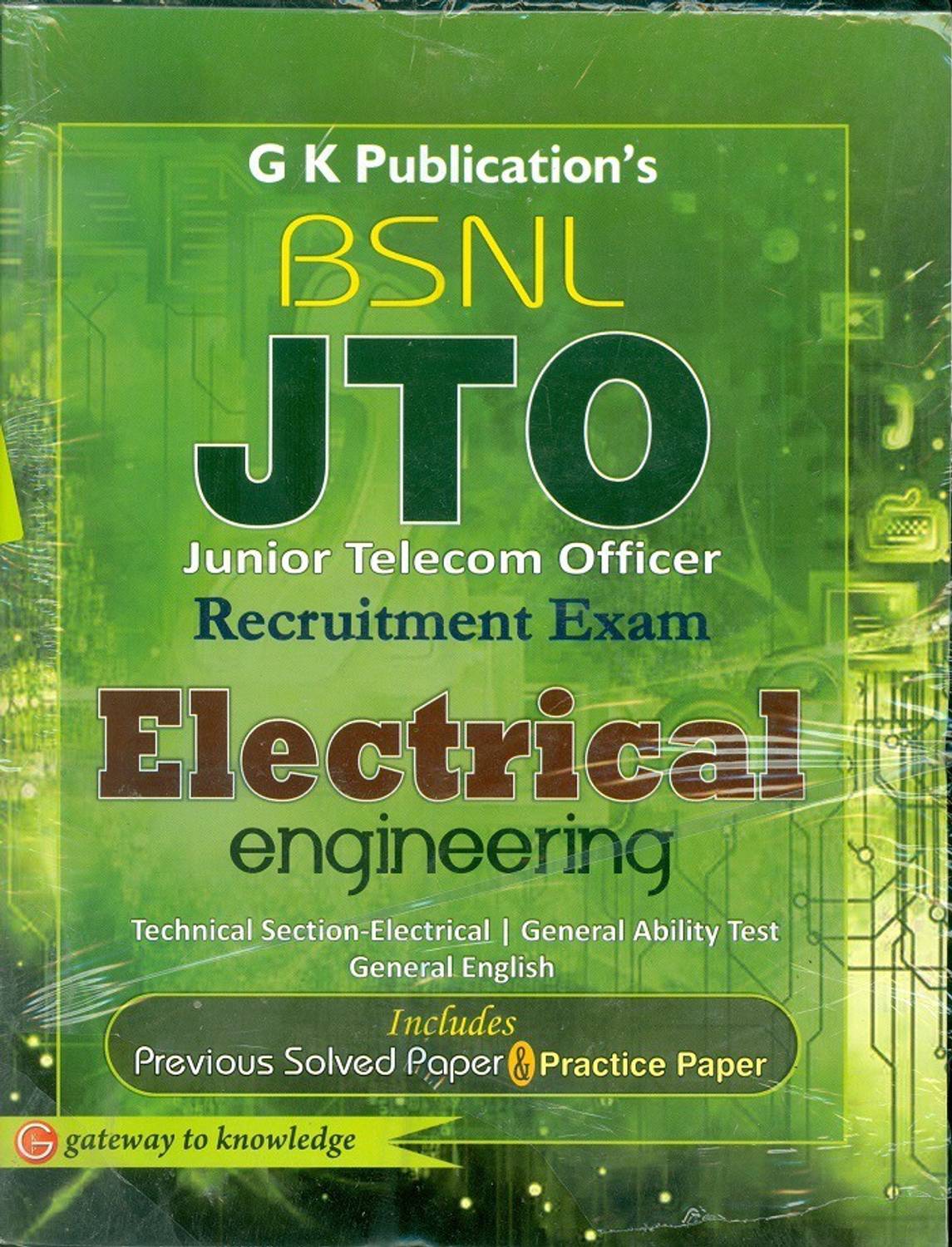 Bsnl Jto for Electrical Engg 2014. (Guide) 1 Edition