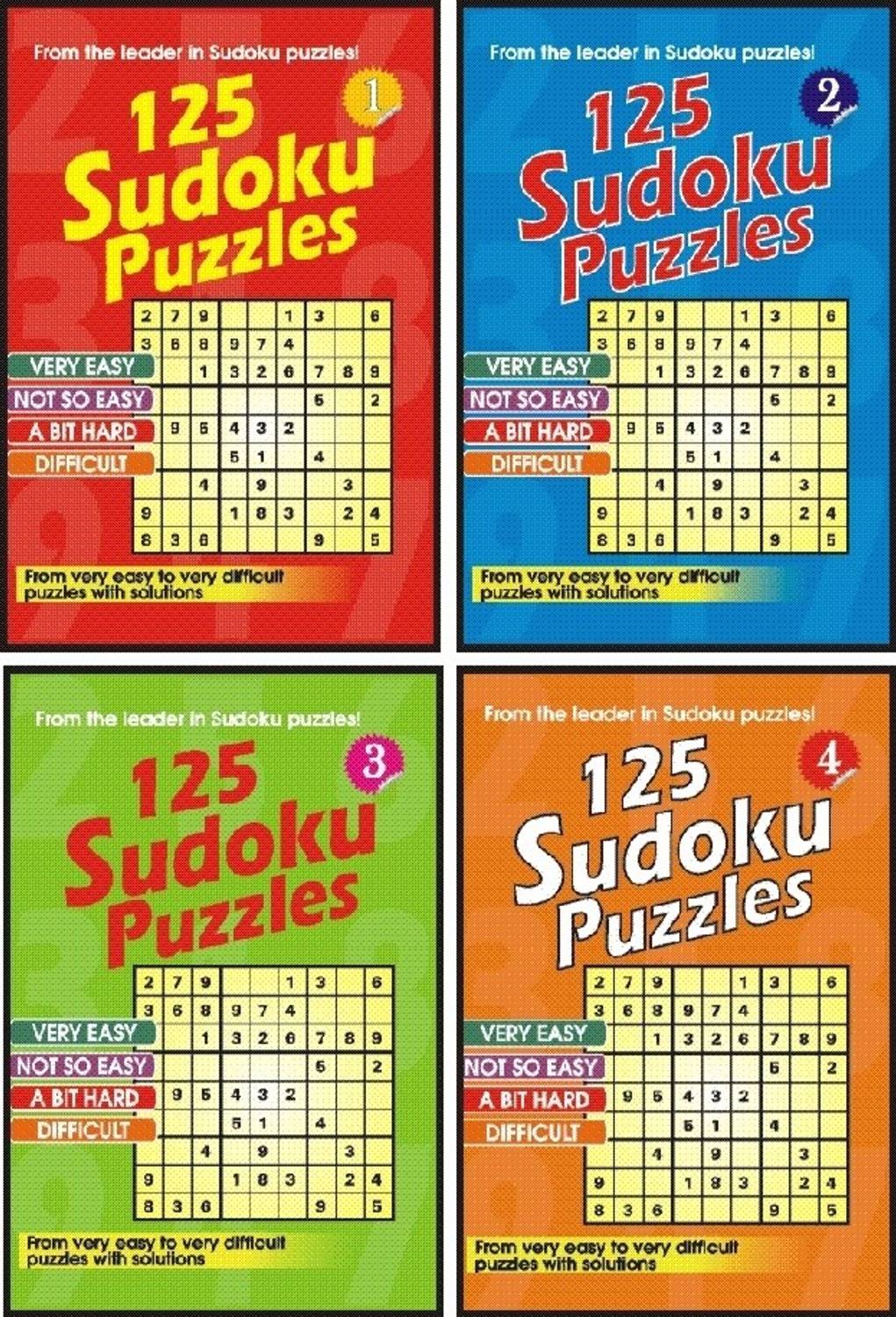 125 Sudoku Puzzles