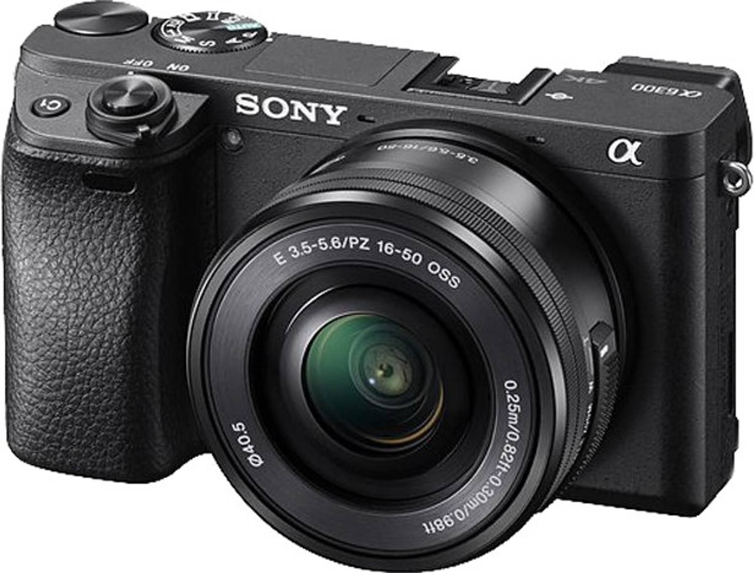 SONY ILCE−6300 ILCE-6300L SONY ILCE-6300L Mirrorless Camera Body with Single Lens: 16-50mm