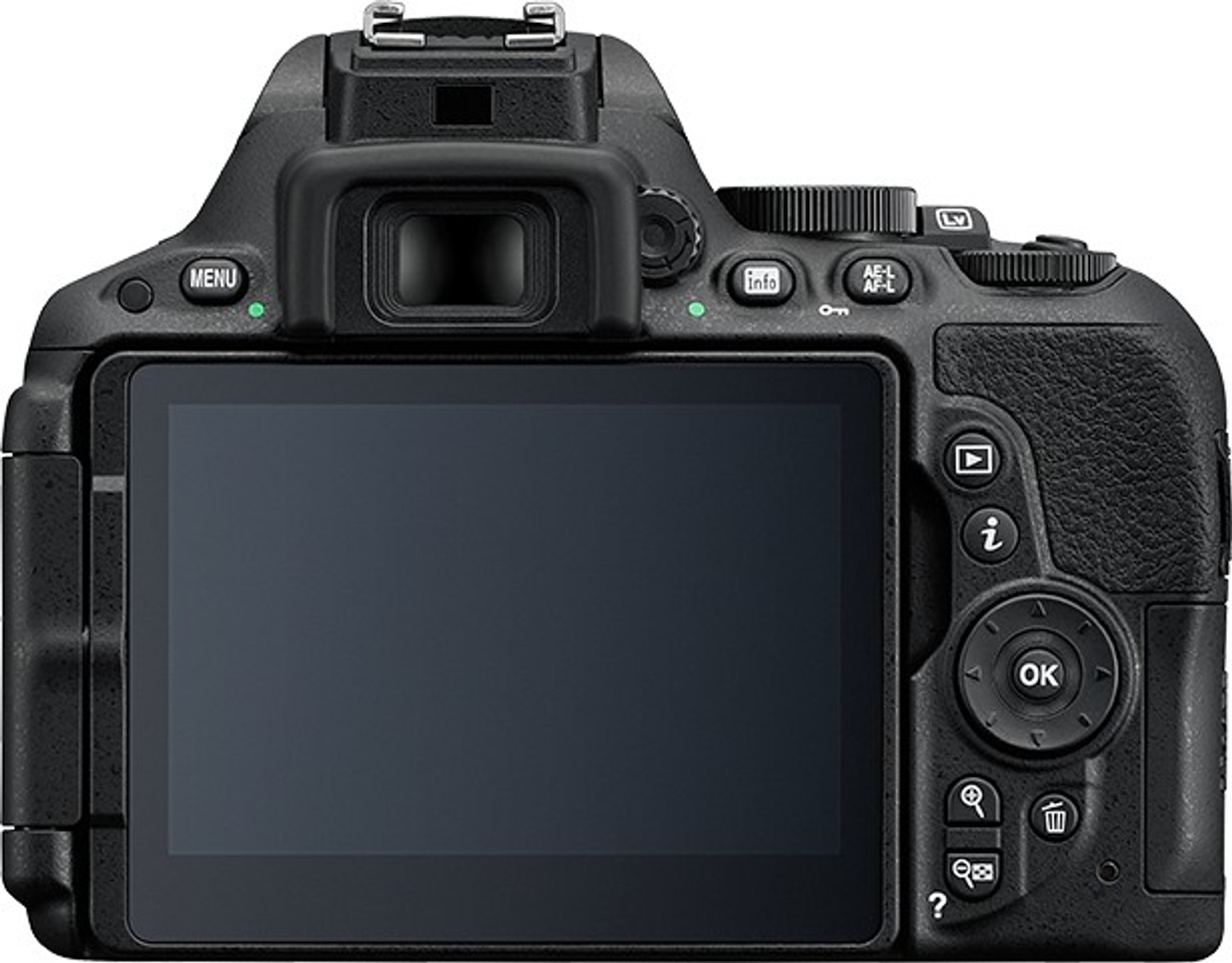 Image of NIKON D5500 DSLR Camera Body with Single Lens: DX AF-P NIKKOR 18-55 mm F /3.5 - 5.6G VRII Kit lens (16 GB SD Card + Camera Bag)