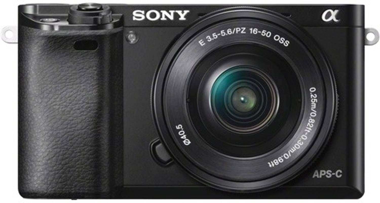 SONY ILCE-6000L/B IN5 Mirrorless Camera Body with Single Lens: 16