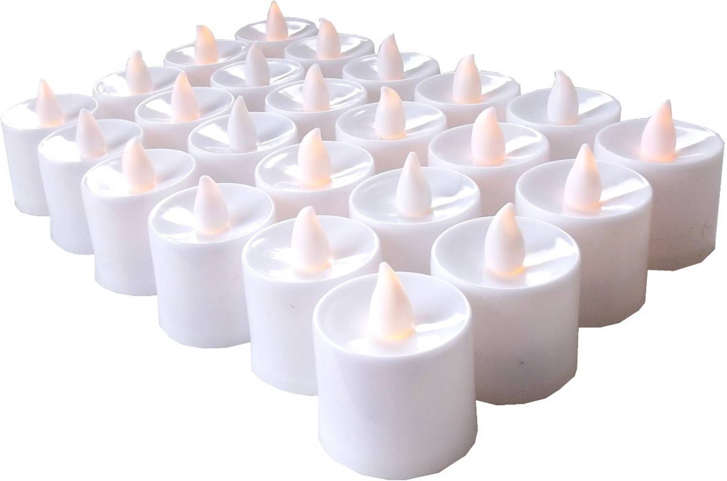 ACE Yellow LED Pack of 24 Tealight Candle