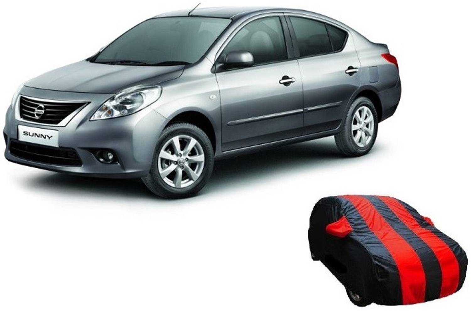 Auto Track Car Cover For Nissan Sunny (With Mirror Pockets)