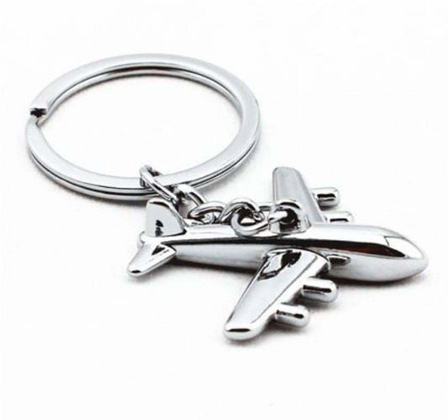 24x7 Shop Full Metal Aeroplane Key Chain