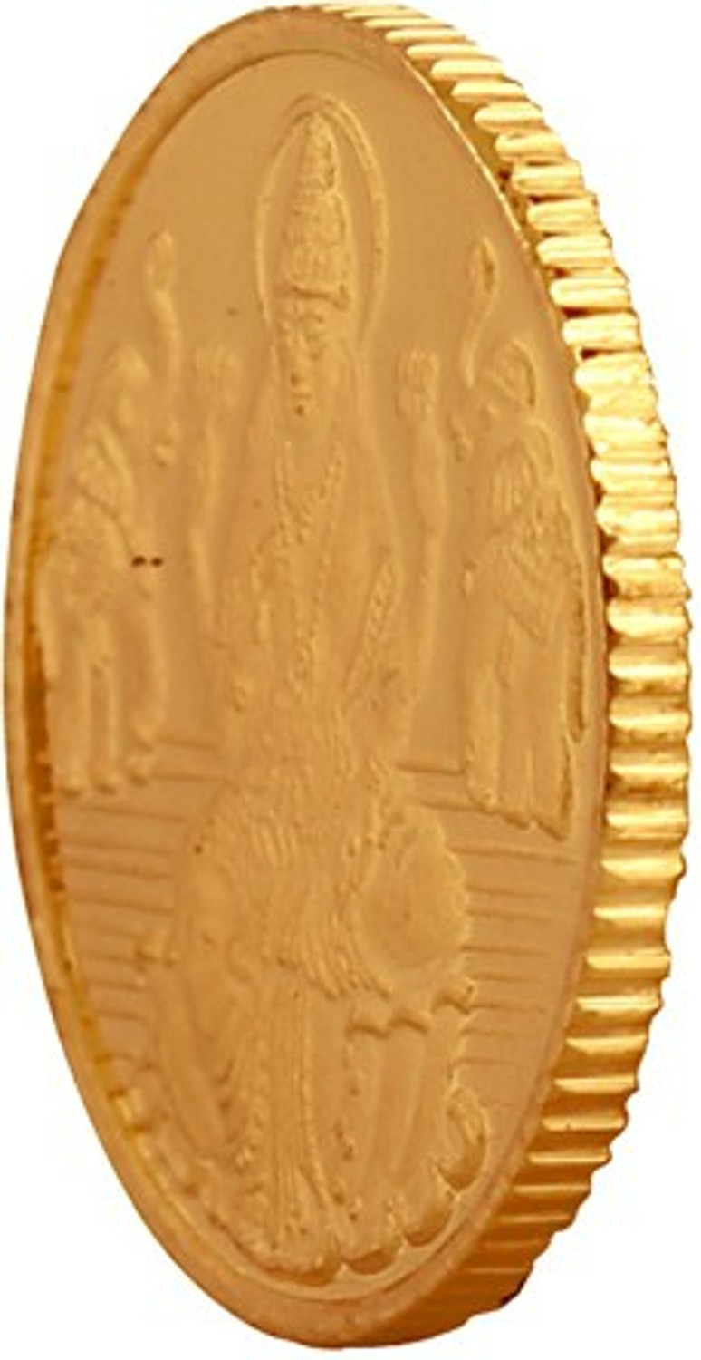 Image of Bangalore Refinery Lakshmi Coin 24 (999) K 1 g Gold Coin