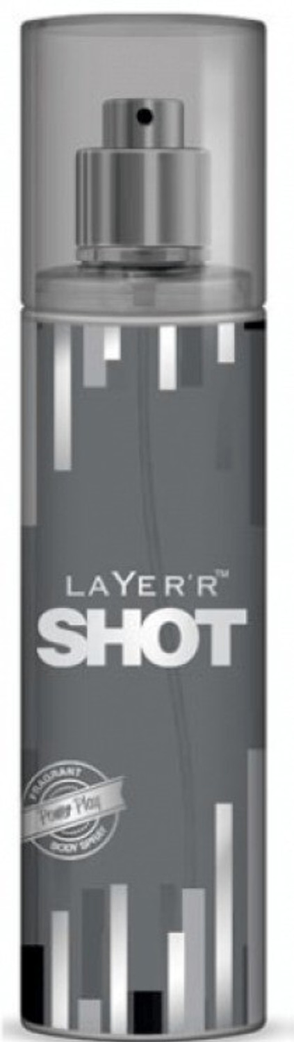 Image of Layer'r Shot POWER PLAY Body Spray - For Men