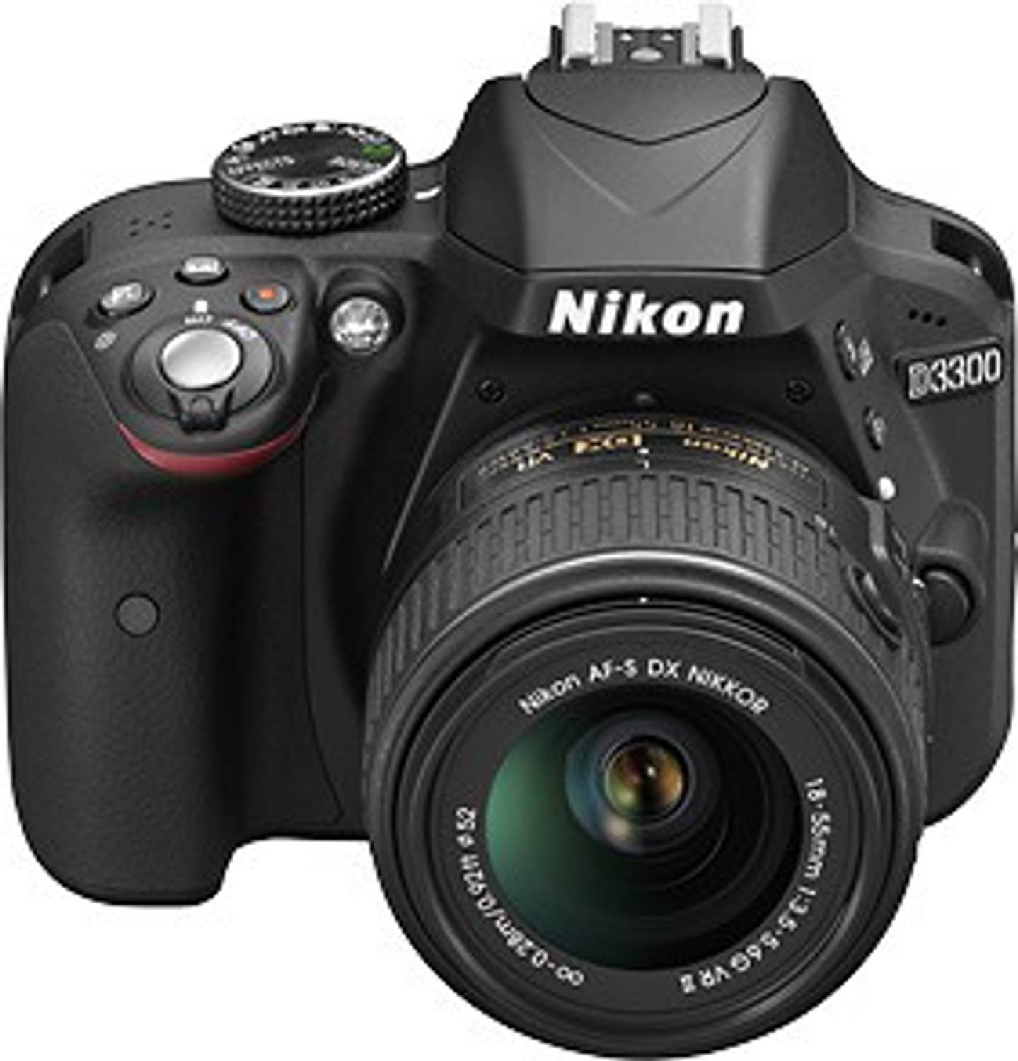 NIKON D3300 DSLR Camera Body with Lens: AF-P 18-55mm VR + AF-P DX