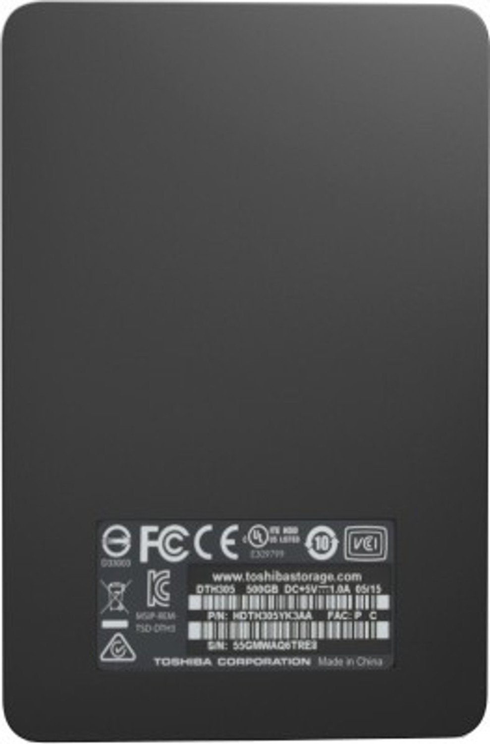 Image of TOSHIBA Canvio Alumy 2 TB External Hard Disk Drive (HDD)