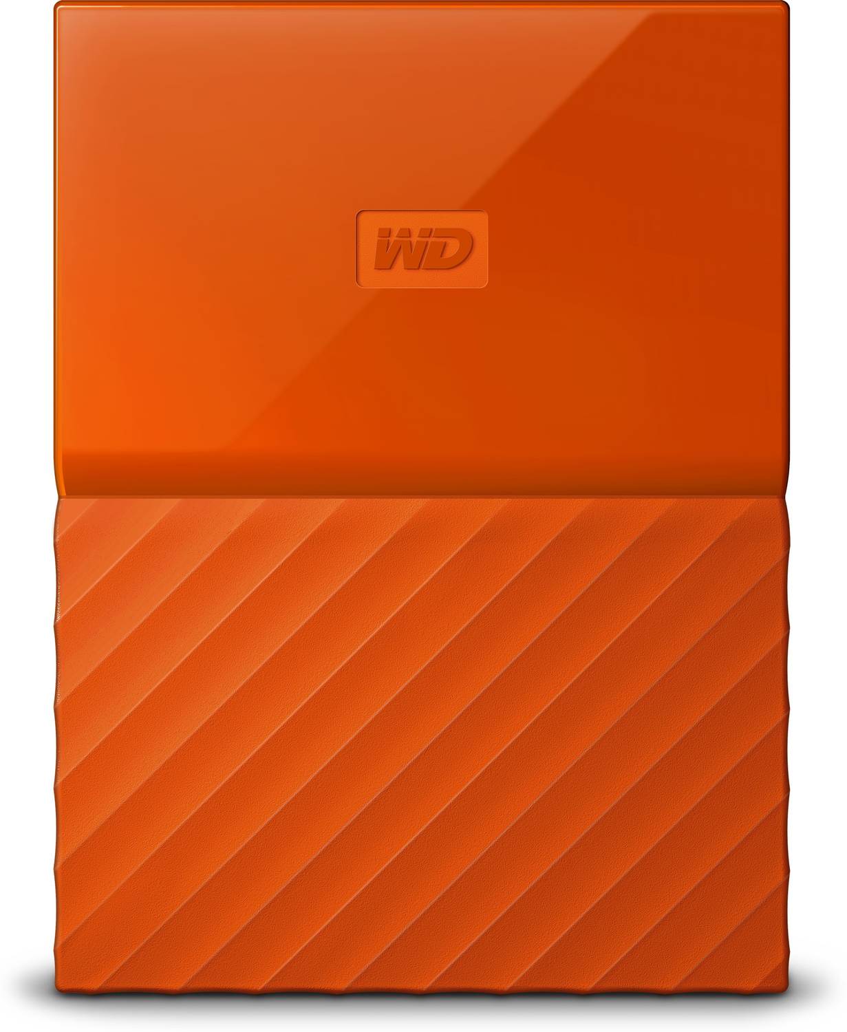 WD My Passport 4 TB External Hard Disk Drive (HDD) (Orange)