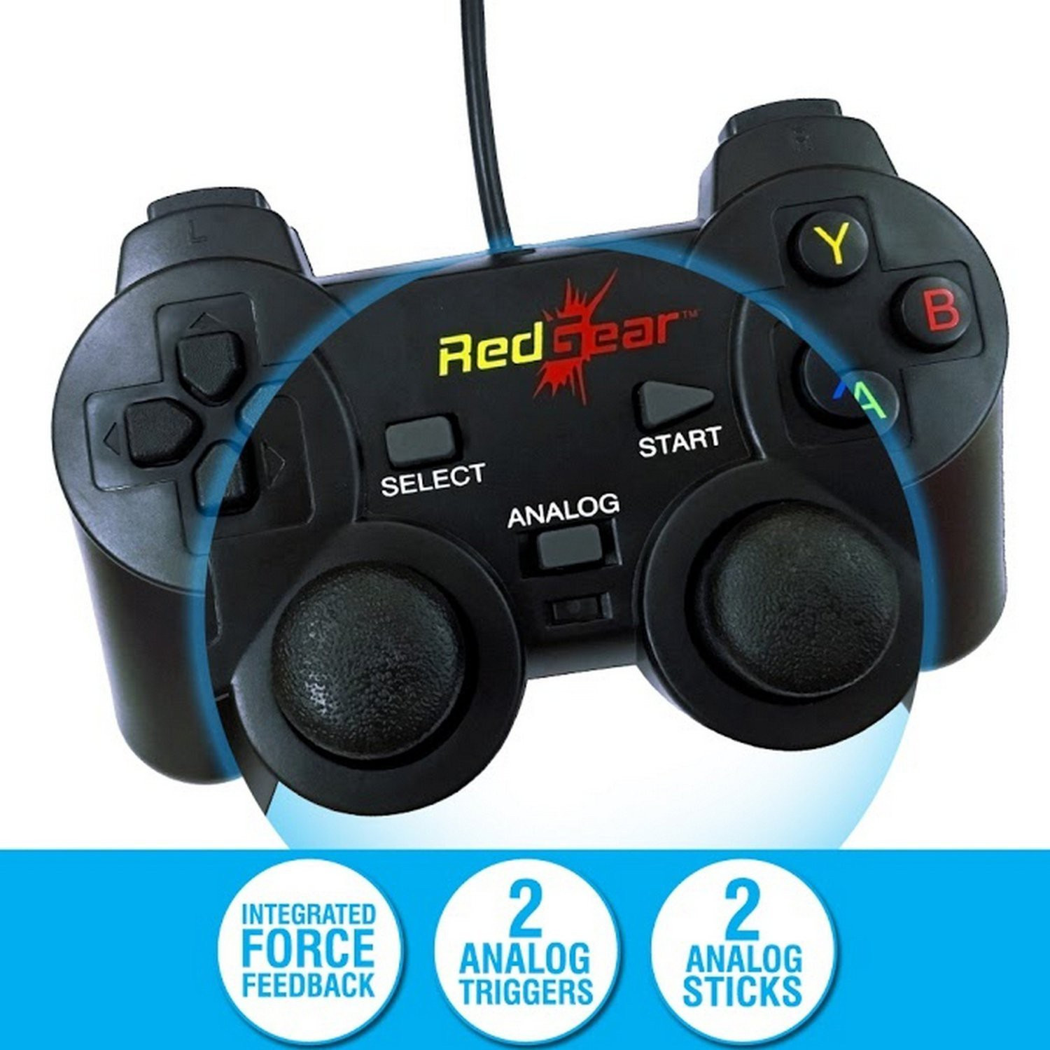 Image of Redgear Smartline PC gamepad Gamepad