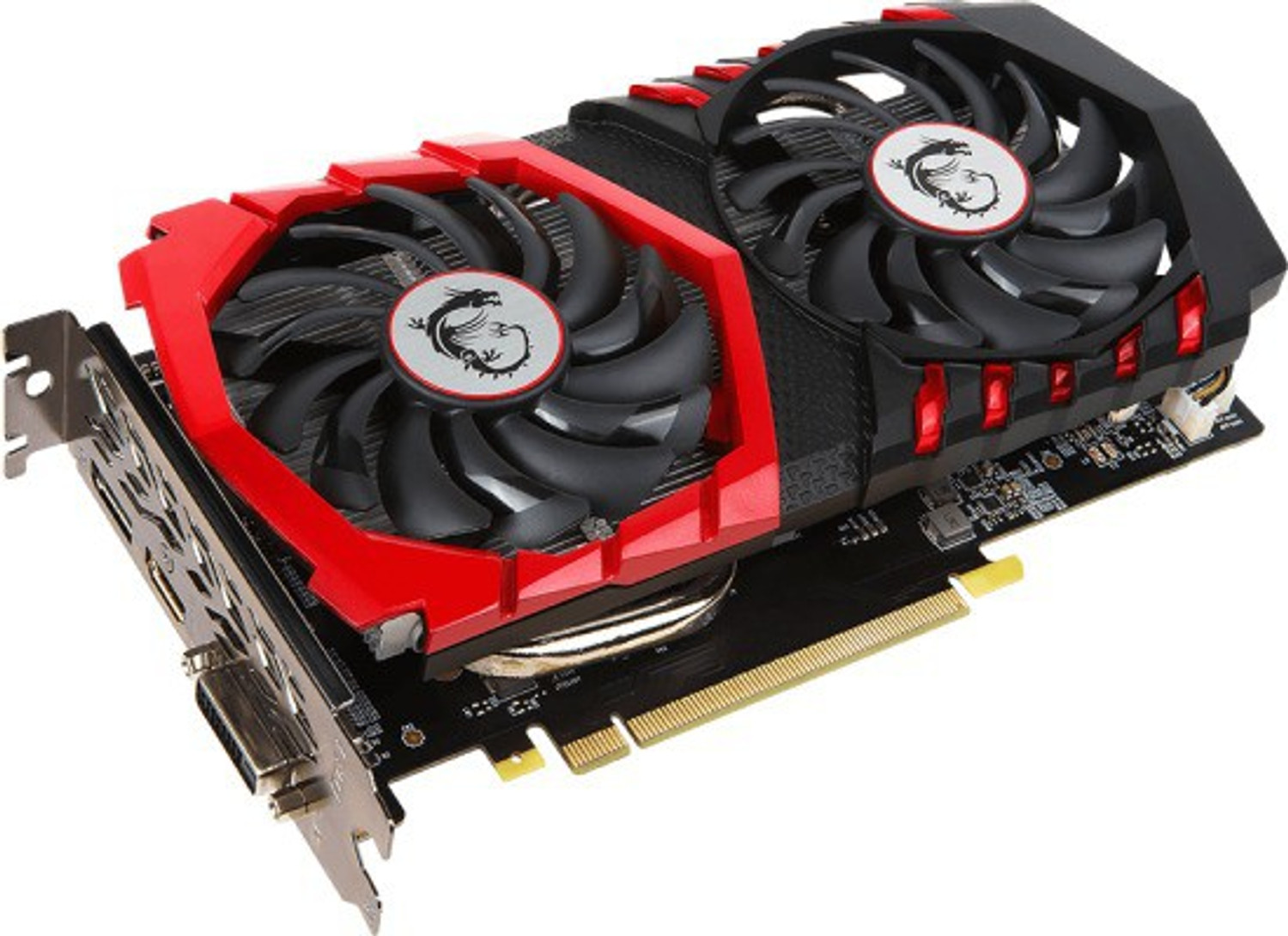 Image of MSI GTX 1050 Ti GAMING X 4G GDDR5 4 GB NVIDIA Chipset 128 bit 1468 MHz Graphics Card