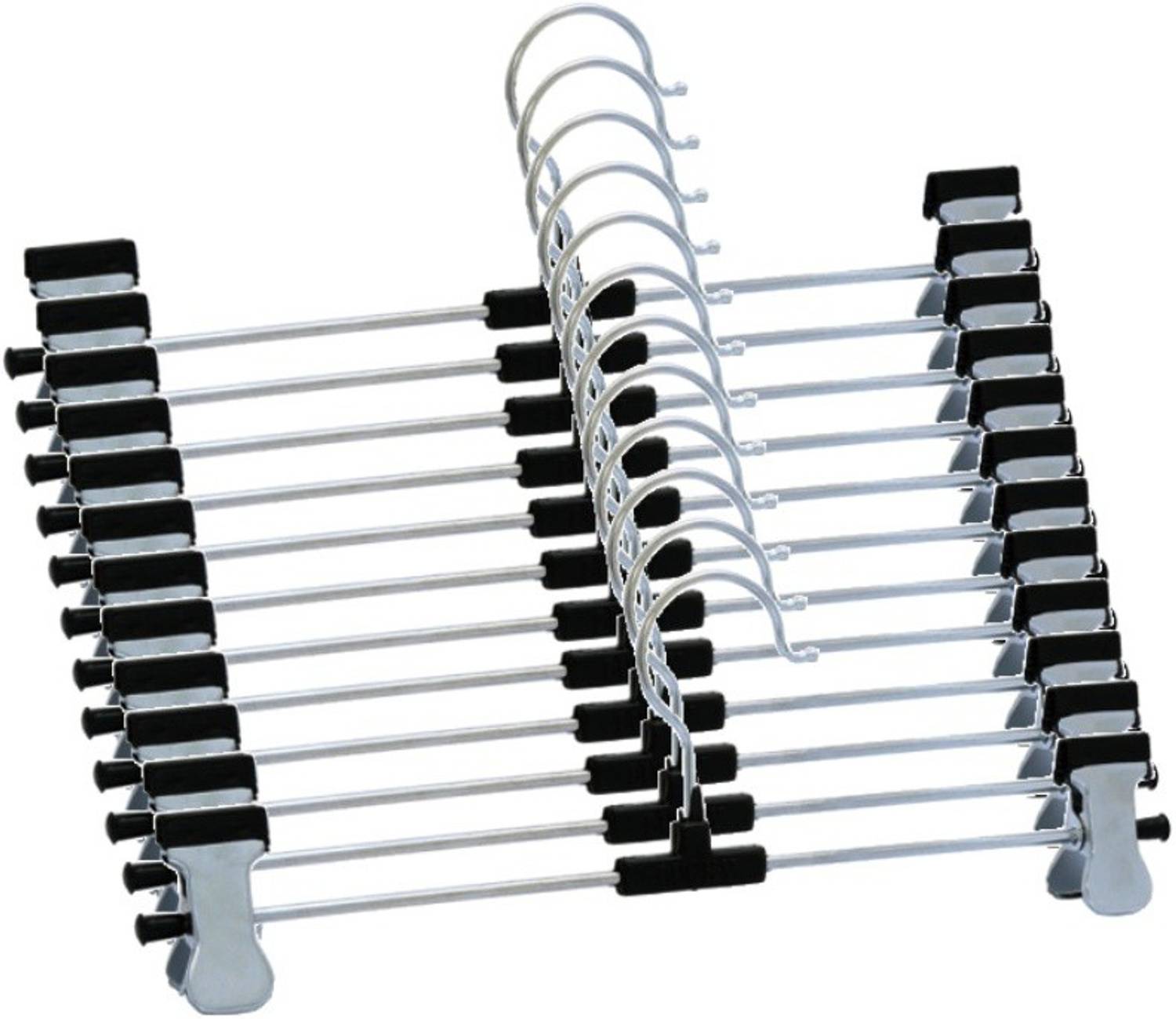 Athena Creations Steel Saree Pack of 12 Hangers For  Saree