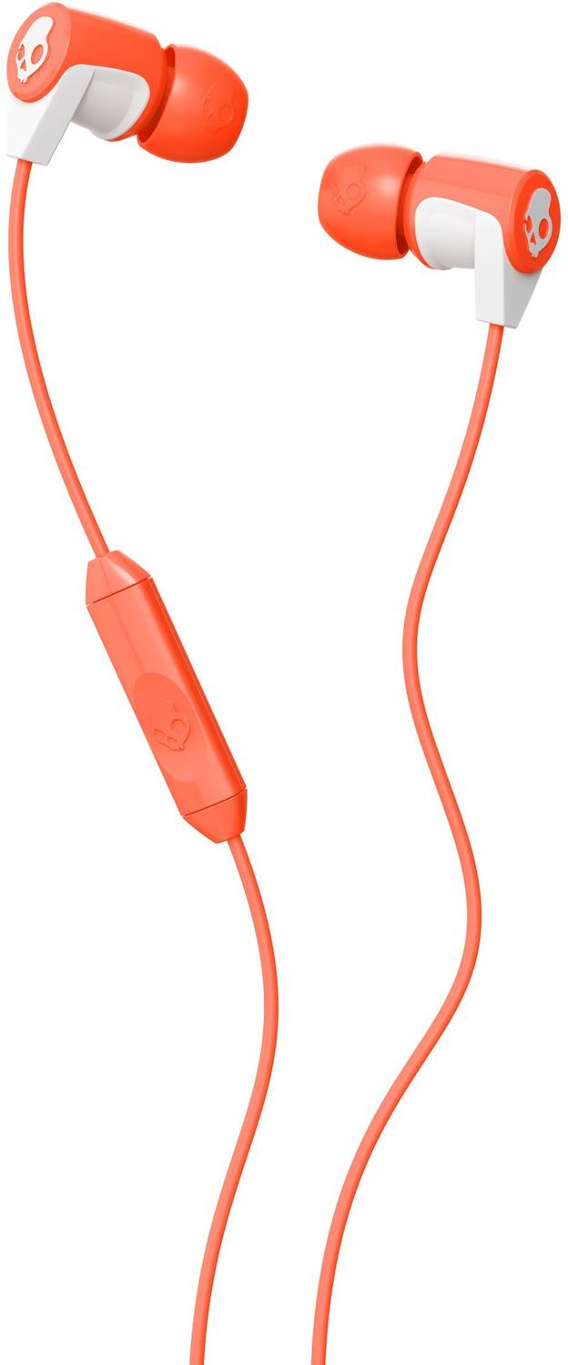 Skullcandy S2RFGY-436 Bluetooth without Mic Headset (Coral, In th