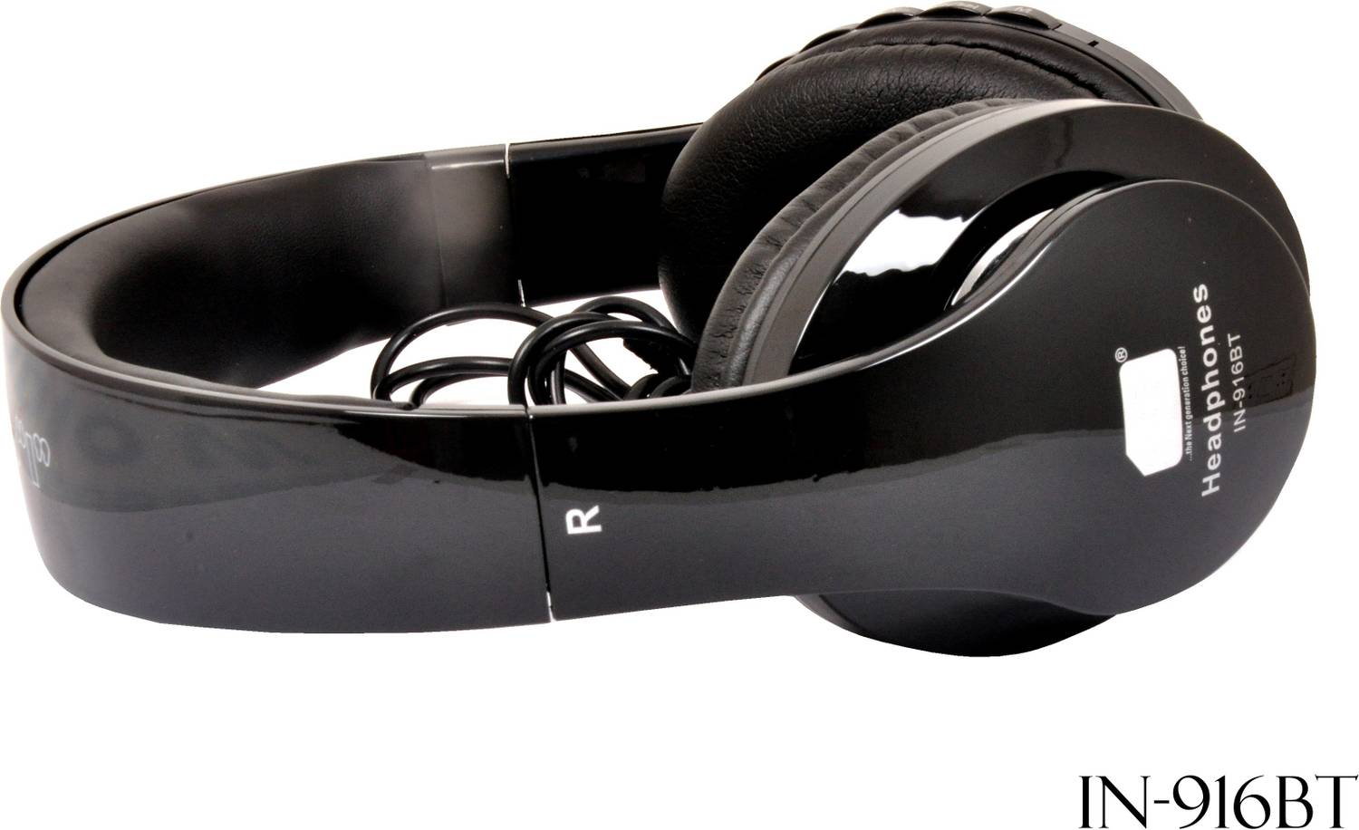A CONNECT Z BT-916-HDPHN-845 Wired without Mic Headset (Black, On