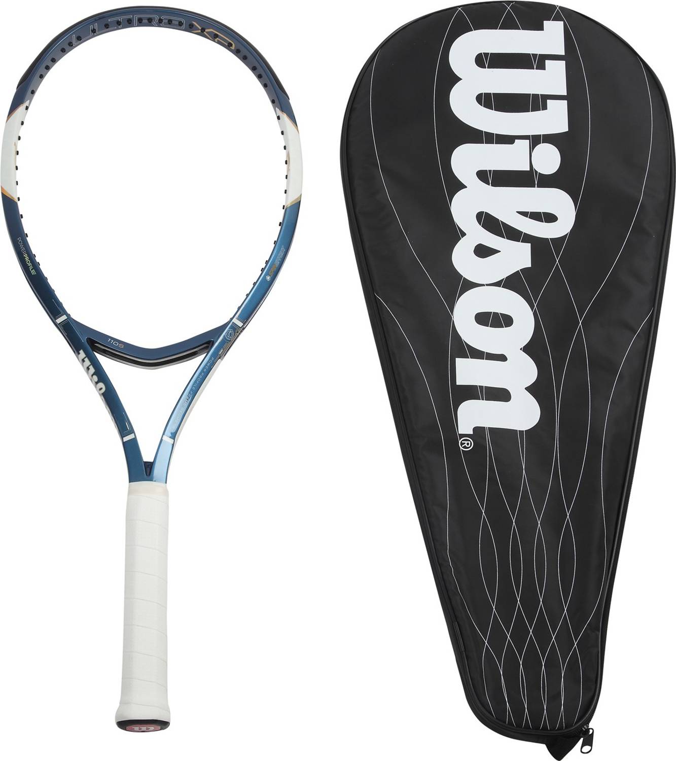 WILSON Ultra XP 110S White, Blue Unstrung Tennis Racquet - Buy