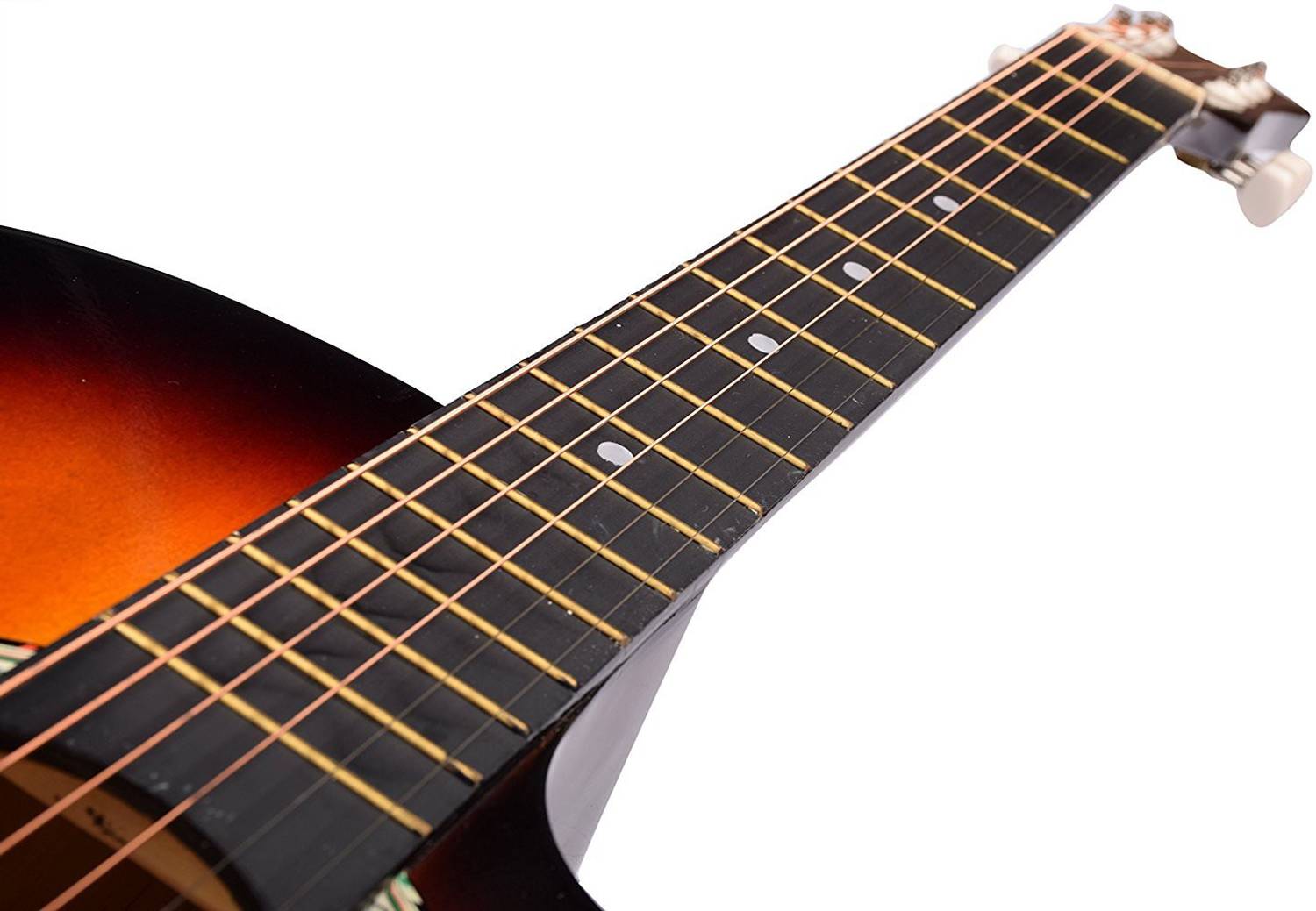 Juarez JRZ38C/3TS Acoustic Guitar Black - Image 4