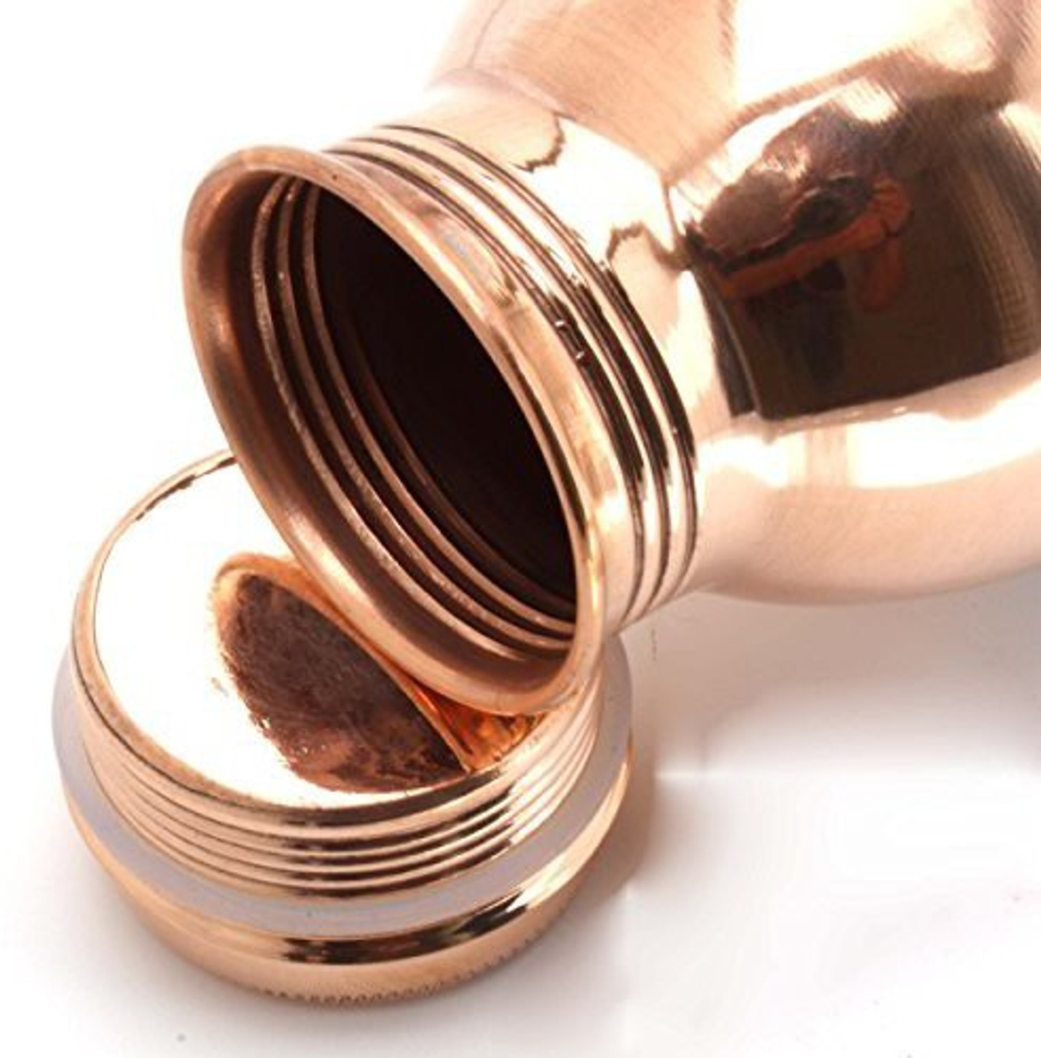 Image of Kks Joint less leak proof 1000 ml Copper Bottle