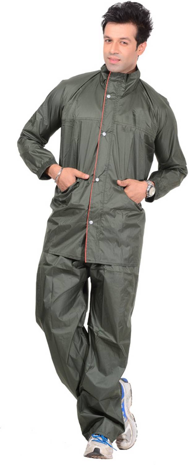 999 Solid Men Rain Suit