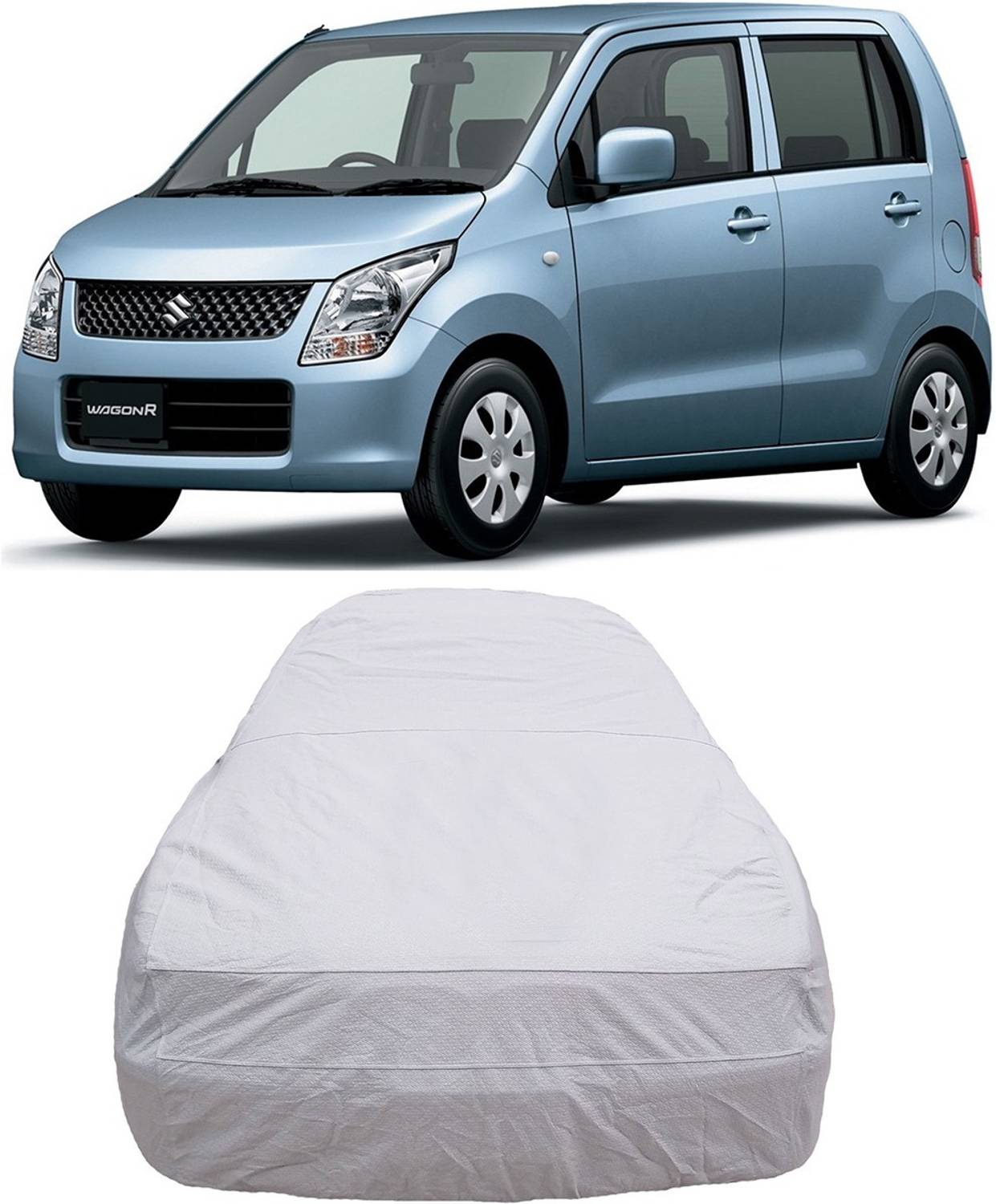 ABS-Tradelink Car Cover For Maruti Suzuki WagonR (Without Mirror Pockets)