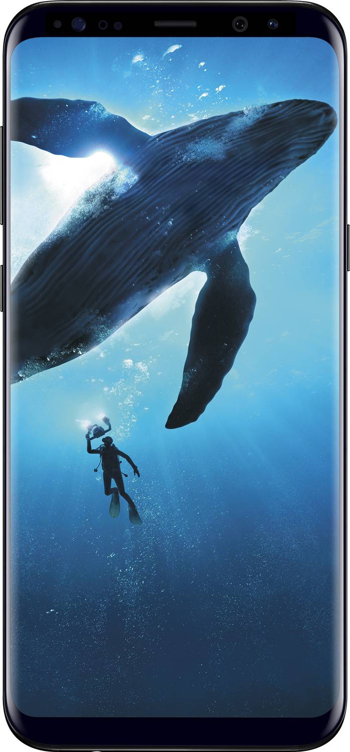 Samsung Galaxy S8 (Midnight Black, 64 GB) (4 GB RAM)