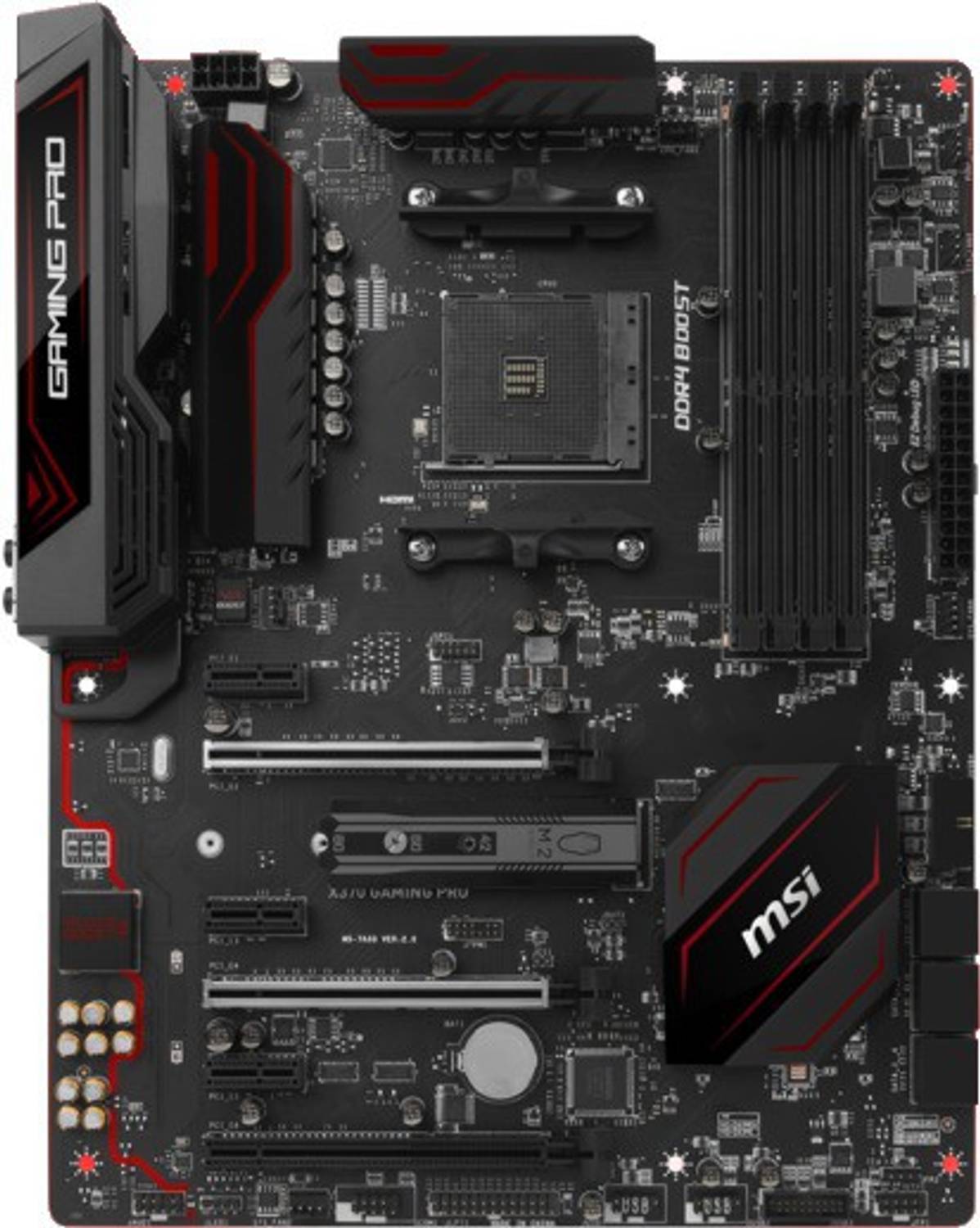 MSI X370 GAMING PRO AM4Socket Micro-ATX AMD X370 Chipset DDR4