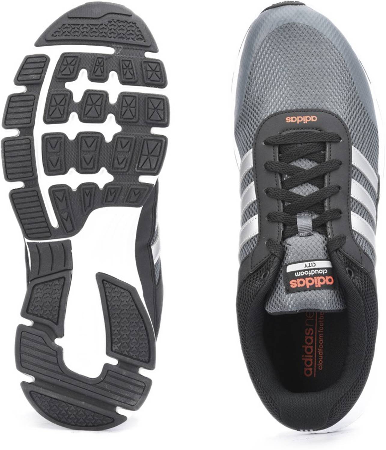 ADIDAS NEO CLOUDFOAM VS CITY Sneakers For Men - Buy CBLACK/MSILVE/ONIX  Color ADIDAS NEO CLOUDFOAM VS CITY Sneakers For Men Online at Best Price -  Shop Online for Footwears in India |