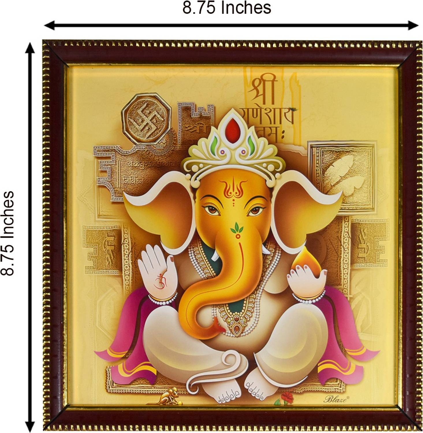 Gallery99 Ganesh Finely Crafted Digital Reprint 8.75 inch x 0.79