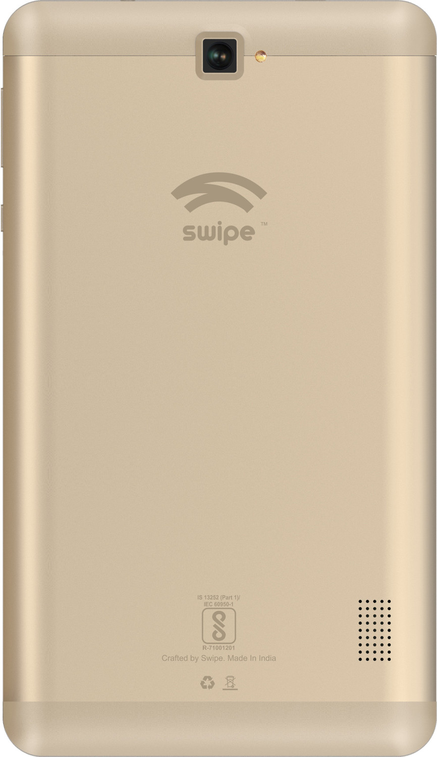 Image of Swipe Razor Volte 1 GB RAM 8 GB ROM 7 inch with 4G Tablet (Gold)