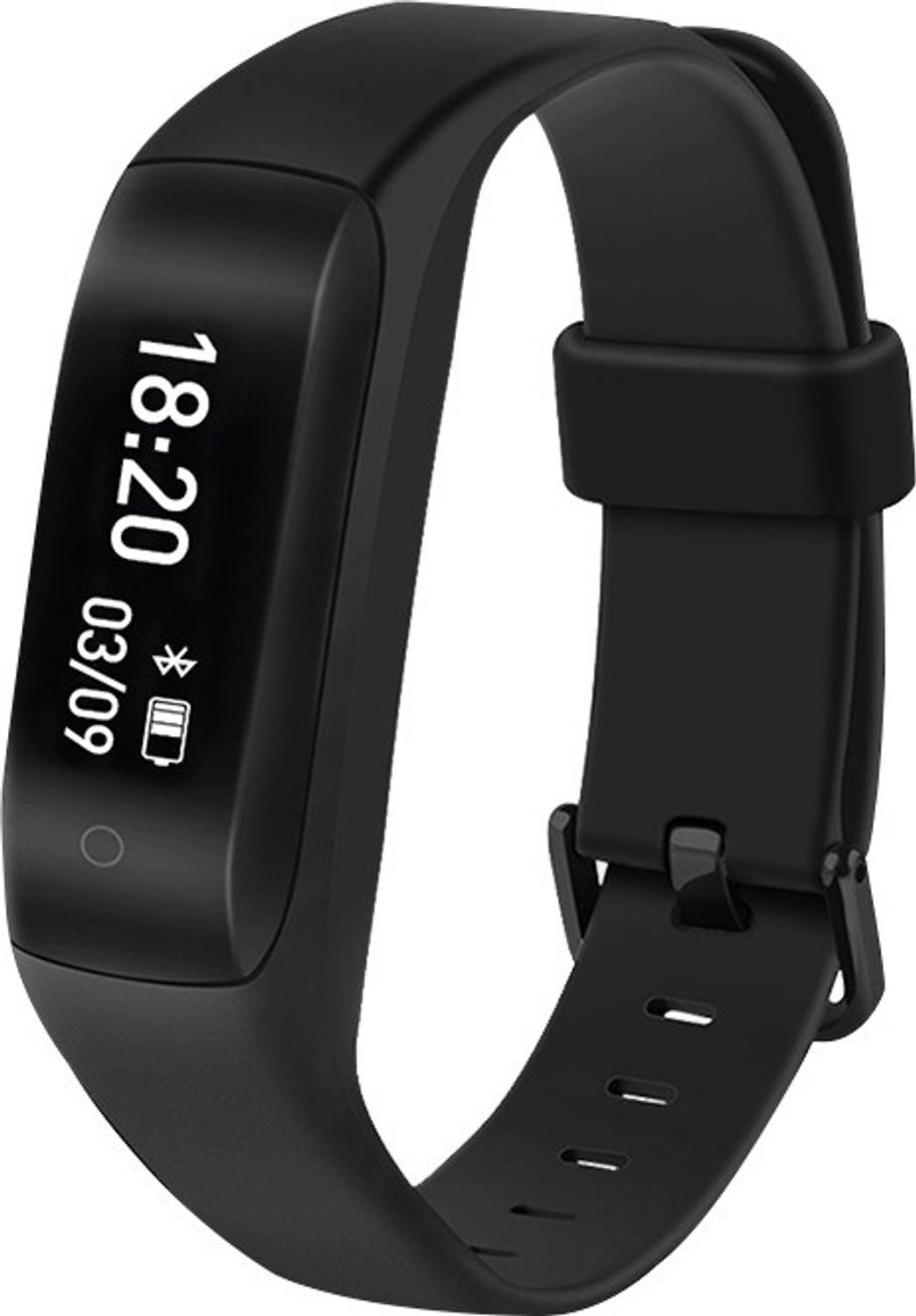 Lenovo HW01 Heart Rate Monitor Smart Band (Black Strap, Size : Re