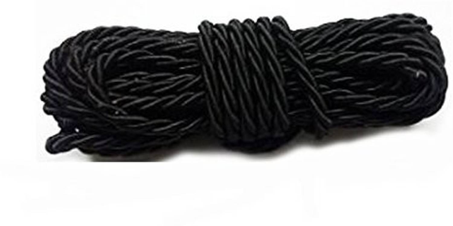 ALMOS Leg Guard Rope-Black 24 mtr Bike Crash Guard Rope