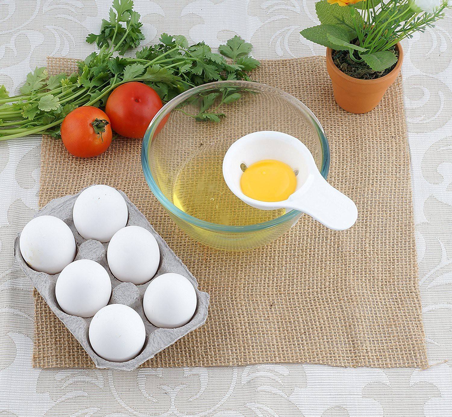 Anantha Products Egg White Separator Plastic Egg Separator