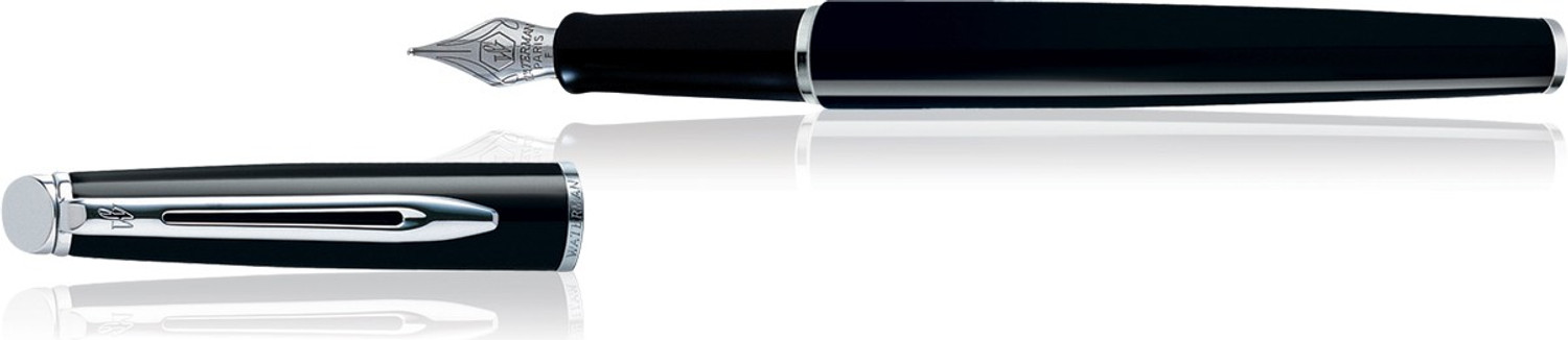 Image of Waterman Hemisphere Mars Black CT Fine Nib Fountain Pen
