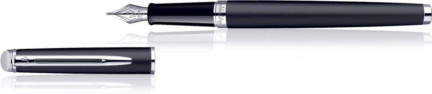 Image of Waterman Hemisphere Matt Black CT (Medium Nib) Fountain Pen