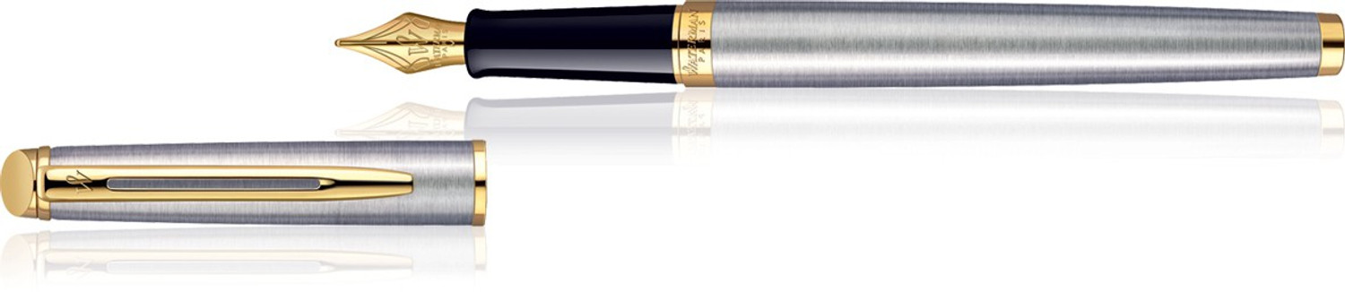 Image of Waterman Hemisphere SS GT Medium Nib Fountain Pen