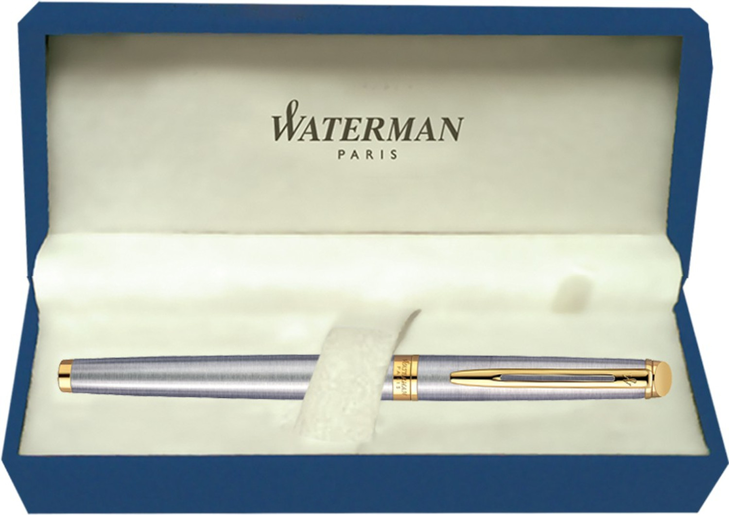 Image of Waterman Hemisphere SS GT Medium Nib Fountain Pen