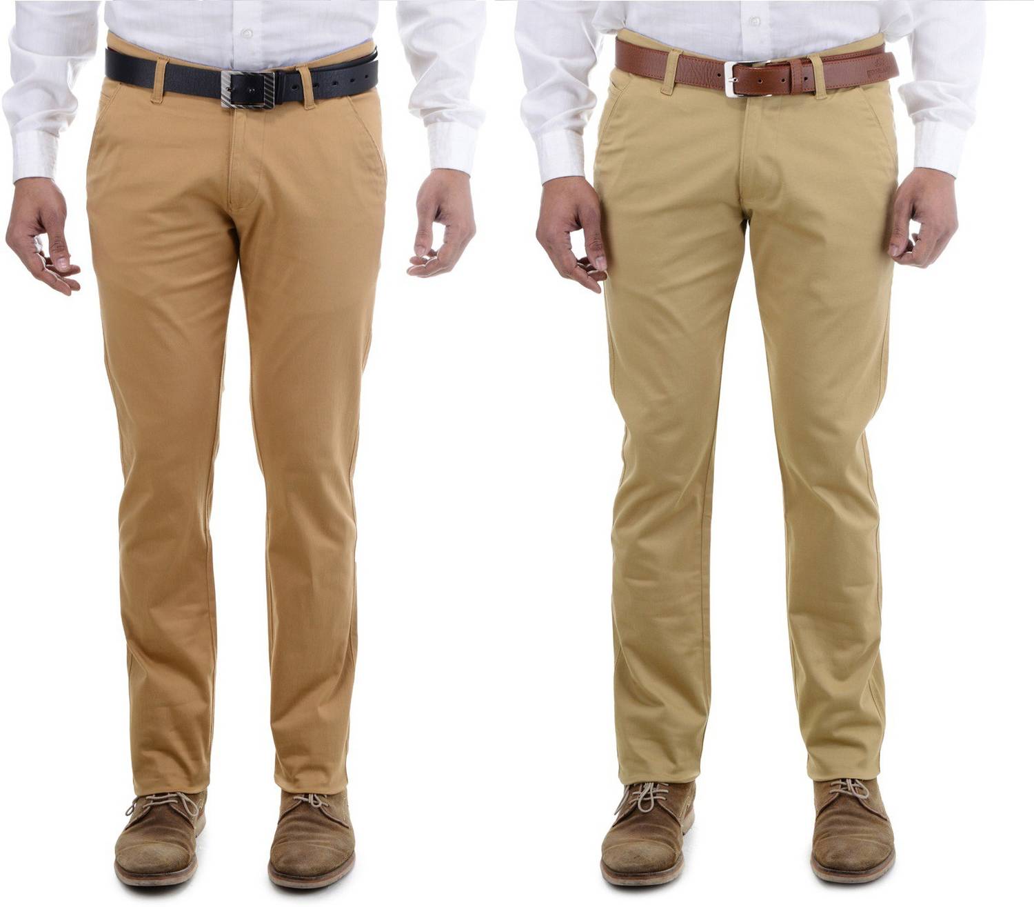 BEN MARTIN Slim Fit Men Multicolor Trousers