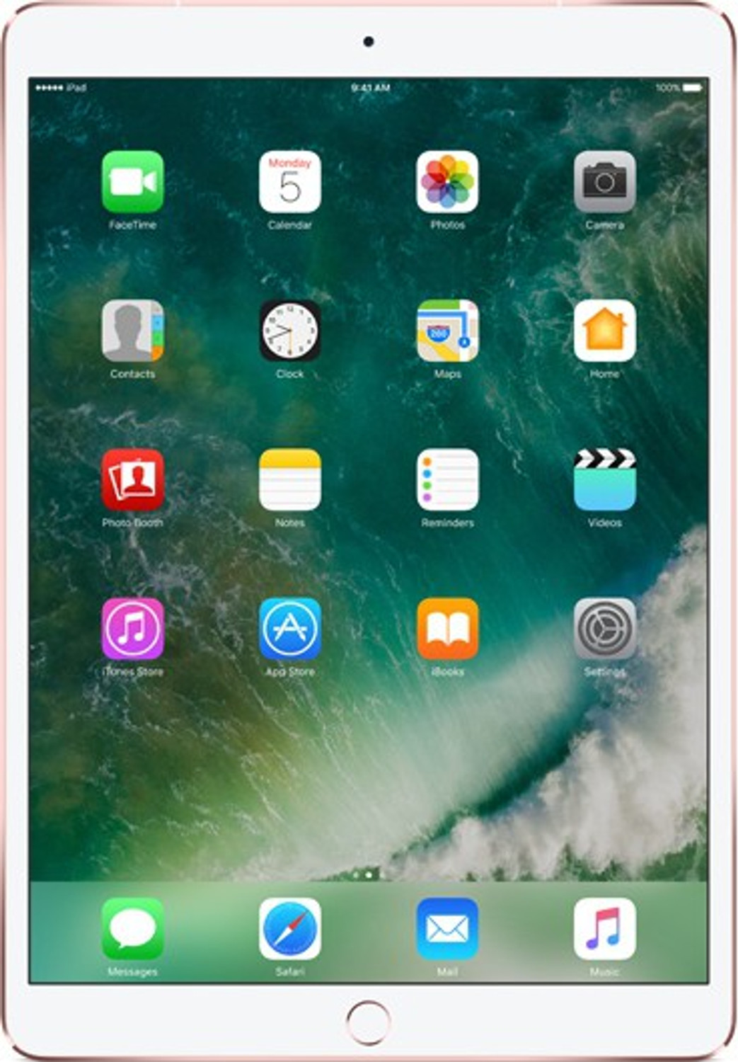 Image of Apple iPad Pro 256 GB ROM 10.5 inch with 4G A10X Fusion Chip with 64‑bit Architecture with Embedded M10 Coprocessor (Rose Gold)