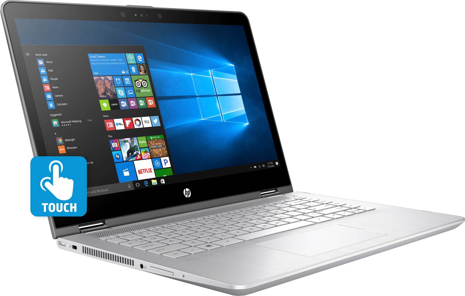 HP x360 Intel Core i3 7th Gen 7100U - (4 GB/1 TB HDD/8 GB SSD