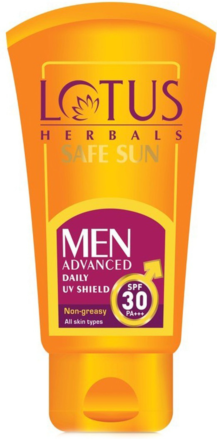 Image of LOTUS HERBALS Sunscreen - SPF 30 PA+++ Safe Sun Advanced Daily UV Shield