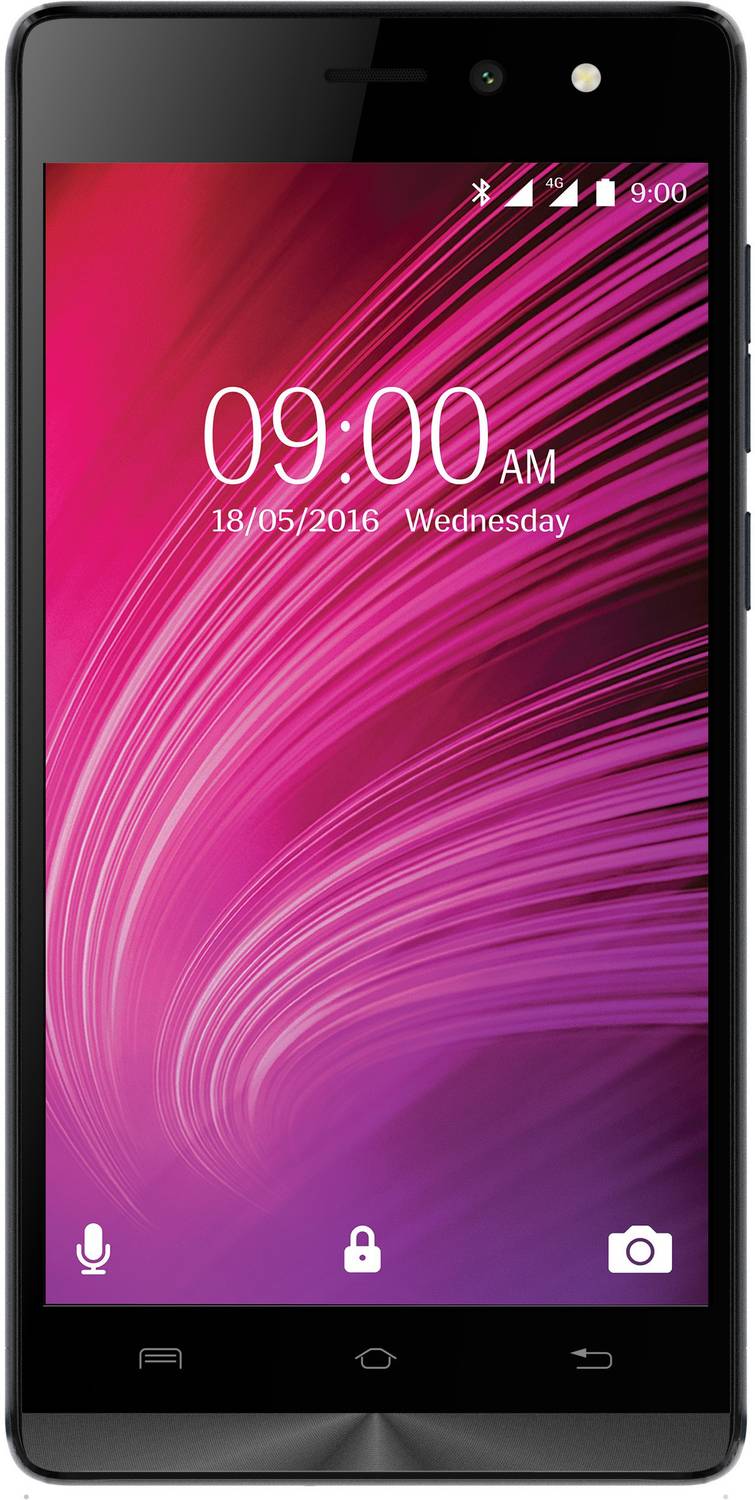 LAVA A97 IPS (Black and Blue, 8 GB) (1 GB RAM)