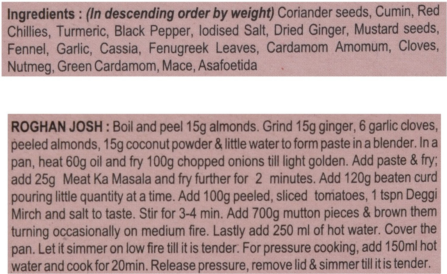 Image of MDH Meat Ka Masala