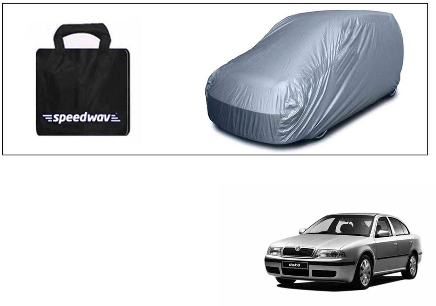 Accedre Car Cover For Skoda Octavia (Without Mirror Pockets)