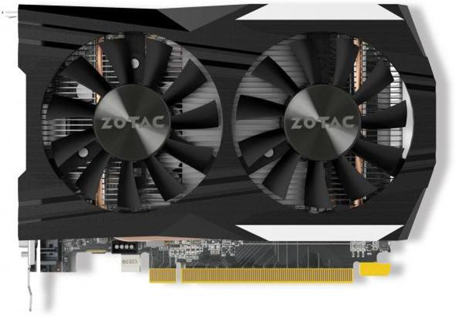 Image of ZOTAC GeForce GTX 1050 Ti OC Edition GDDR5 4 GB NVIDIA Chipset 128 bit 1506 MHz Graphics Card
