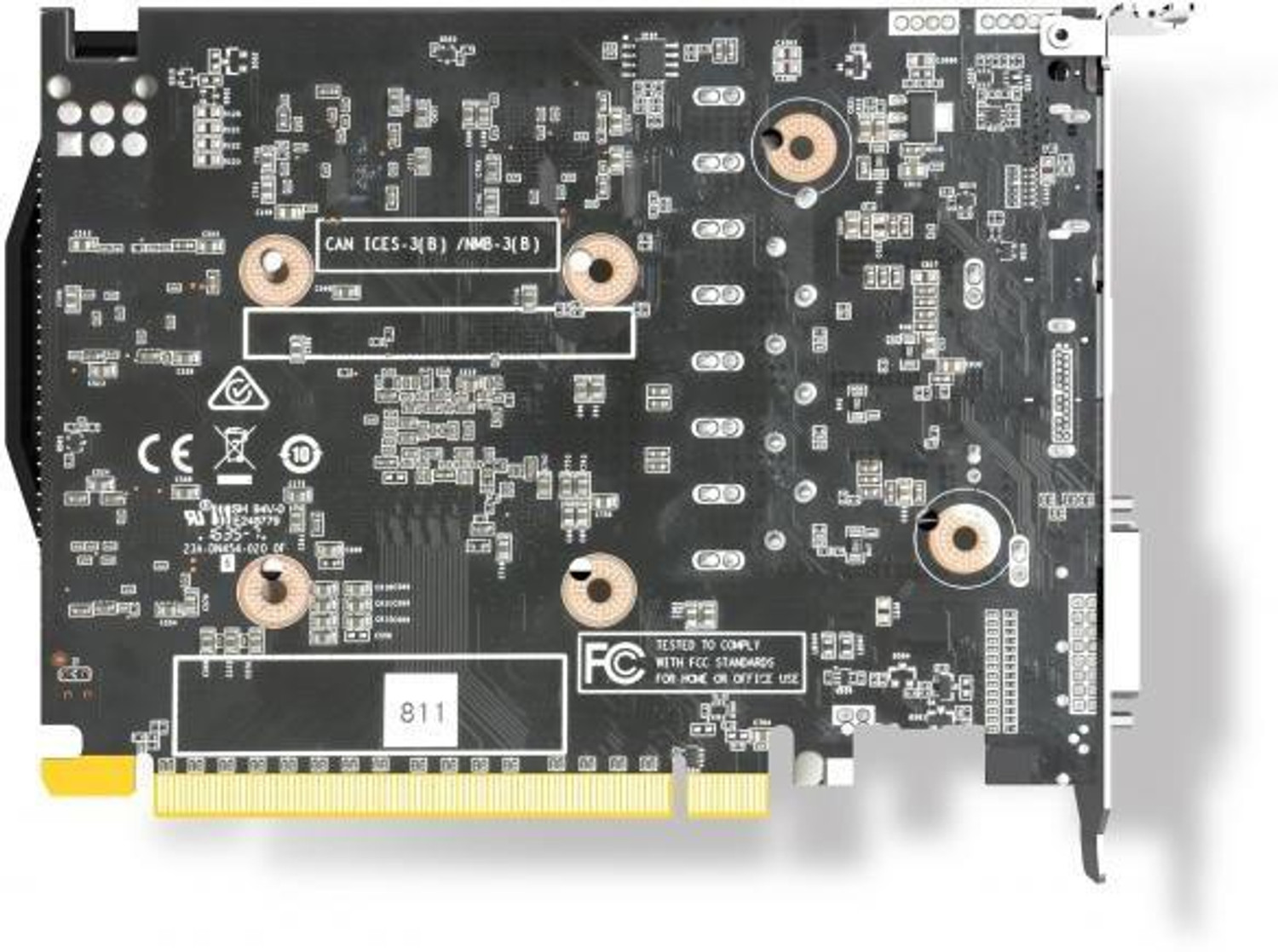 Image of ZOTAC GeForce GTX 1050 Ti OC Edition GDDR5 4 GB NVIDIA Chipset 128 bit 1506 MHz Graphics Card