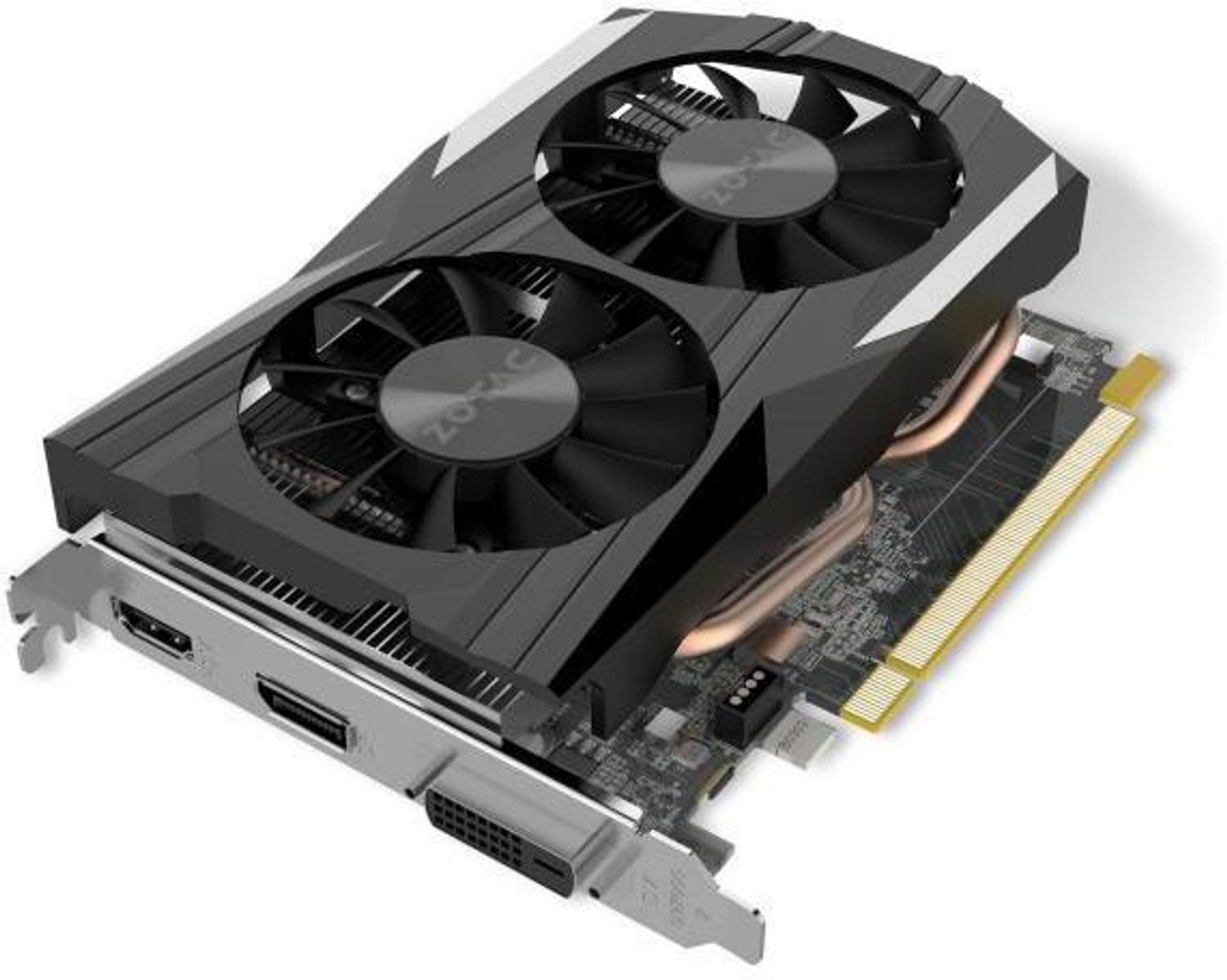 Image of ZOTAC GeForce GTX 1050 Ti OC Edition GDDR5 4 GB NVIDIA Chipset 128 bit 1506 MHz Graphics Card
