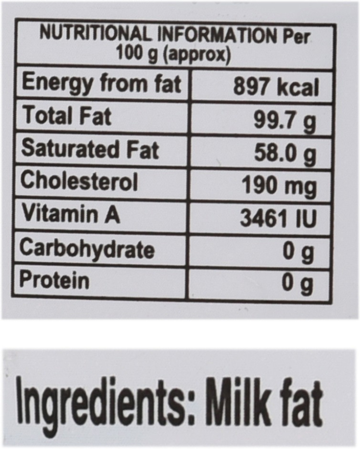 Image of GRB Cow Ghee Pouch