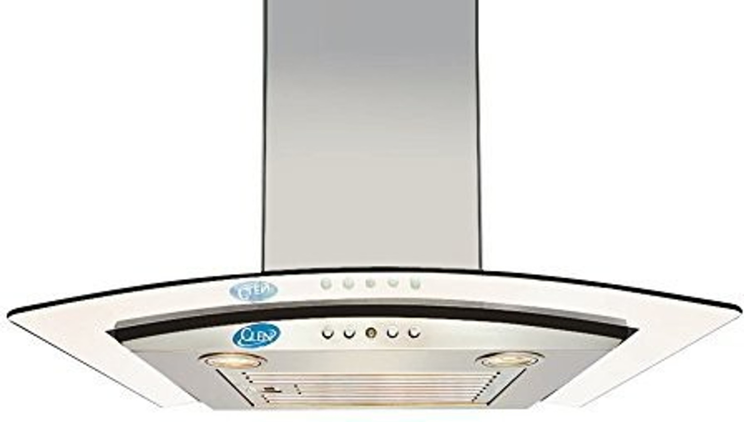 Image of Glen 6071 EX 60cm 1000m3 Wall Mounted Sliver 1000 CMH Chimney