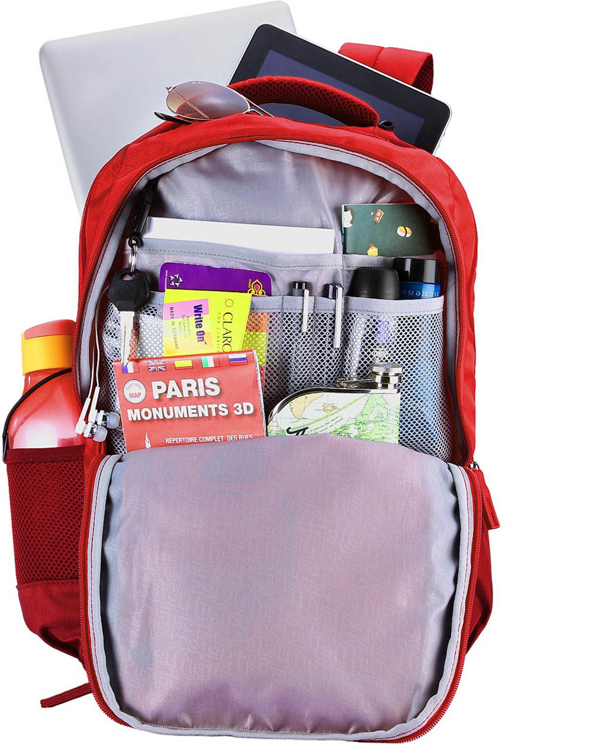 Image of SAFARI Hipster Red 37 L Laptop Backpack