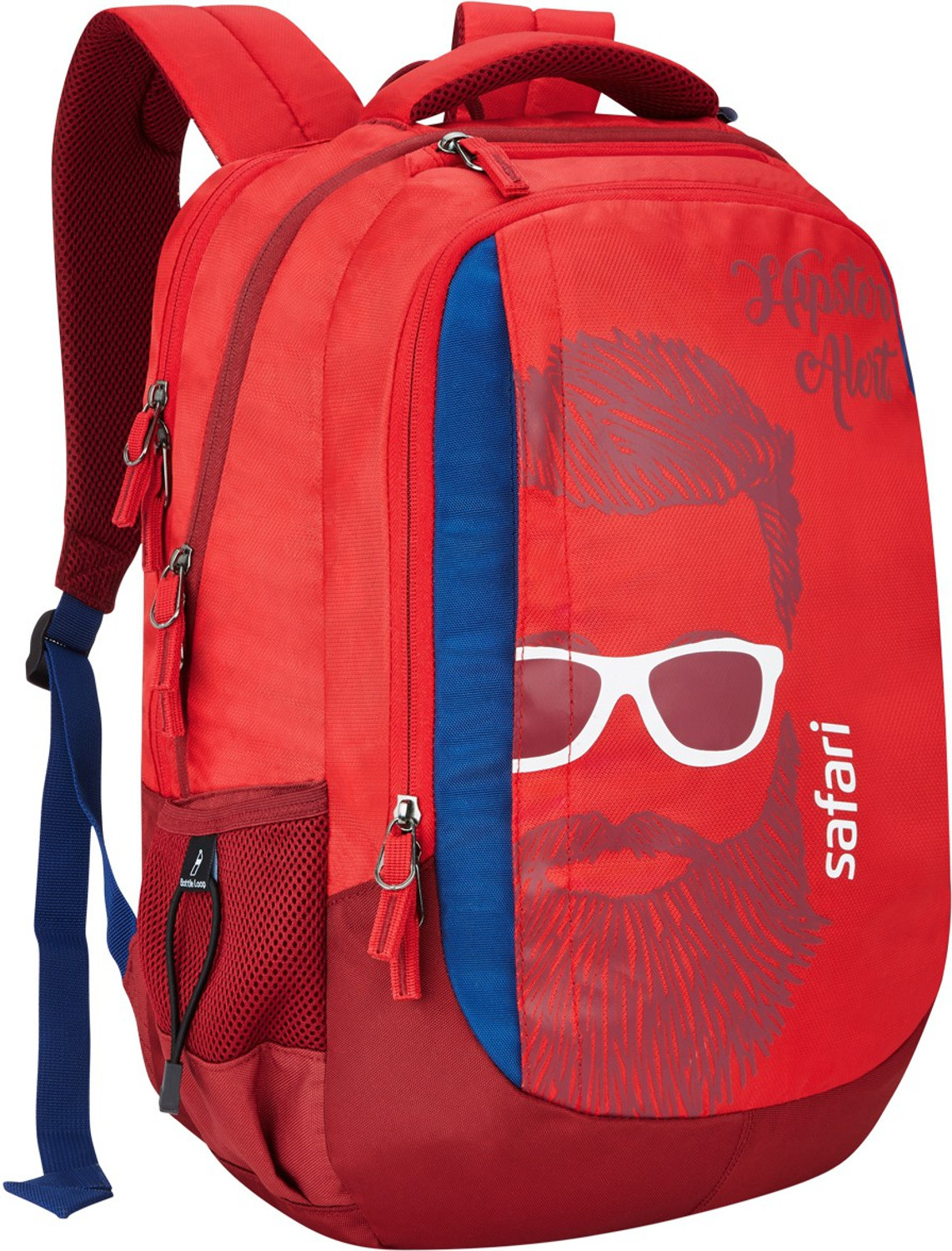 Image of SAFARI Hipster Red 37 L Laptop Backpack
