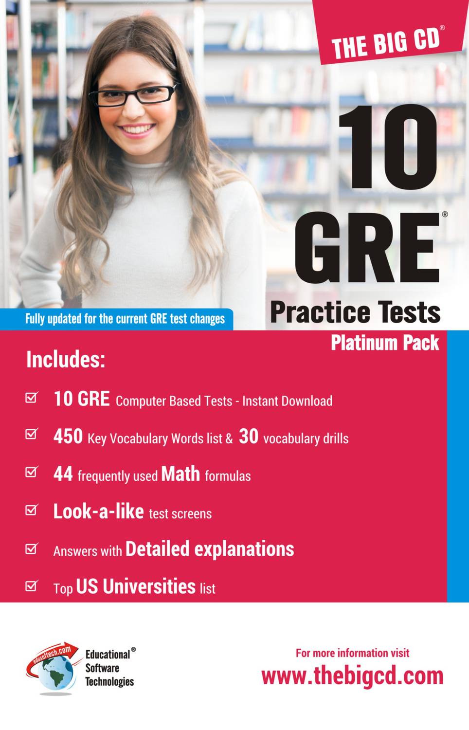 10 GRE Practice Tests - Platinum Pack